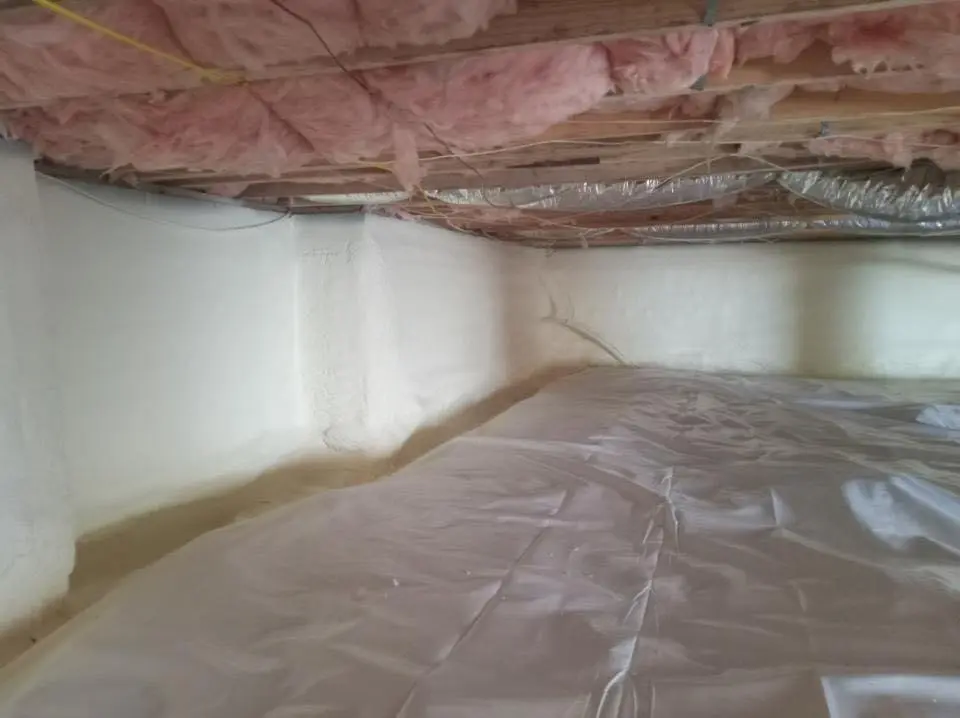 Crawl space encapsulation with closed-cell spray foam for Roof Waterproofing in Mead Valley